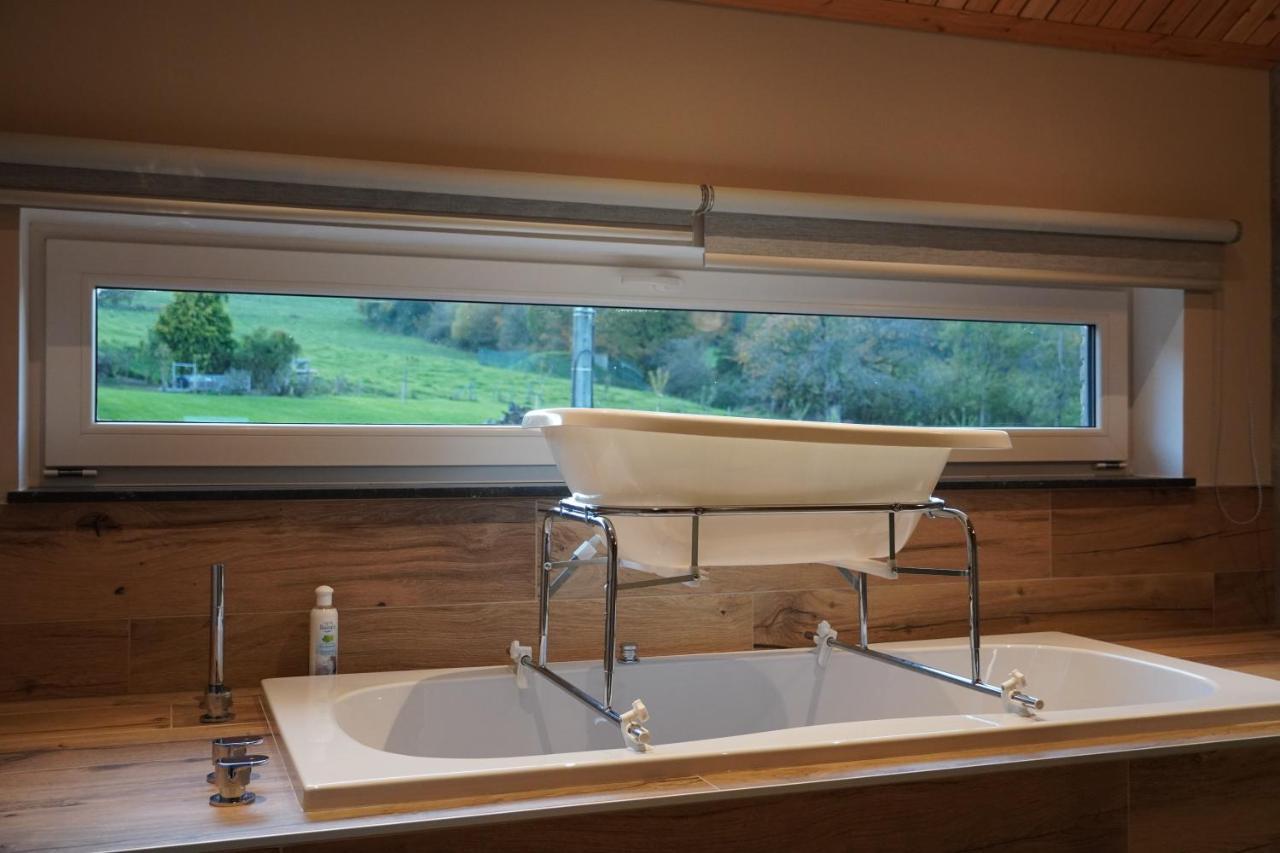 "Petite Perle En Haute Ardenne" Avec Vue Sur La Vallee, Cabine Infra-Rouge Et Bain Balneo Lierneux Eksteriør billede